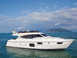 Ferretti 620 a luxury yacht for rental in Dubrovnik and Croatia